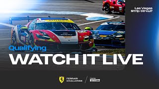 Ferrari Challenge North America  Las Vegas Qualifying [upl. by Nord704]