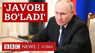 Янгиликлар Россия Путин энди Украинани нима қилади  жавобини айтди Rossiya Украина BBC Ozbek [upl. by Adlesirc]