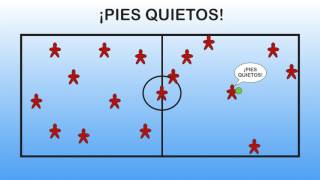 ¡PIES QUIETOS  Juegos Educación Física [upl. by Rothschild]