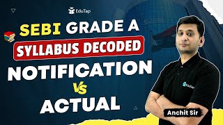 SEBI Grade A Complete Syllabus 2024  SEBI Exam Details  SEBI Grade A Notification 2024  EduTap [upl. by Imhsar650]