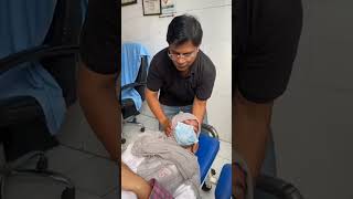 🎥 C1C2 Chiropractic Thrust for Headache amp Dizziness Relief 💆‍♂️💆‍♀️ cervicalspine [upl. by Eerased]