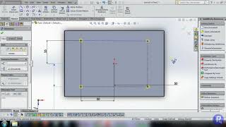 SOLIDWORKS HOLE WIZARD BUAT HOLE TAP COUNTERBORE INSTAN [upl. by Lough167]