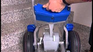 Globalindustrialcom Wesco Liftkar SAL Ergo Stair Climbing Truck [upl. by Adim]