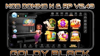 UPDATE LAGI‼️HIGGS DOMINO RP V243 TEMA BLACK GOLDY PATCH X8 SPEEDER BY WNAKY [upl. by Santana]