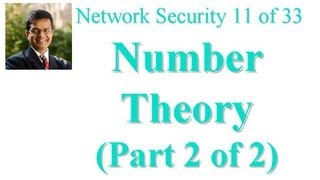 CSE5711108B Number Theory Part 2 of 2 [upl. by Nyvek]