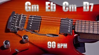 Emotional Sad Guitar Ballad Backing Track G minor [upl. by Odelet]