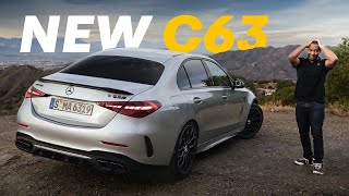 NEW MercedesAMG C63 S E Performance Review No V8 No Fun  4K [upl. by Lanor]