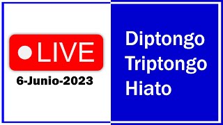 🔴 Asesoría en vivo DIPTONGOS TRIPTONGOS HIATO [upl. by Adriane]