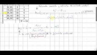Aclaracion de la fórmula de la Moda  Introducción Estadística Turismo UNED [upl. by Attegroeg204]