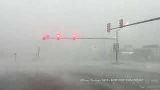 Violent Tornadic Inflow Winds in Virginia QLCS  April 15 2018 Tornado Event [upl. by Eldnar]