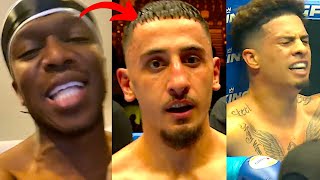 INFLUENCERS REACT TO GIB VS AUSTIN MCBROOM 2 FULL FIGHT  GIB KNOCKOUTS AUSTIN MCBROOM REACTION [upl. by Ariaes]