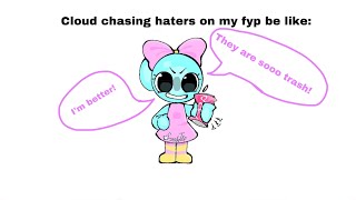 🫧Clout chasers be like… POPPY ART NOT MINE🎀 [upl. by Lehcnom]