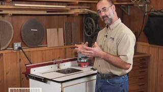 Woodworking Tips Router  Why A Router Lift [upl. by Felicle]