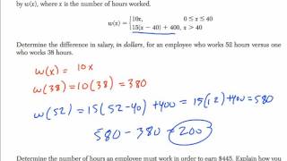 Algebra 1 Regents June 2015 34 [upl. by Akiehs302]