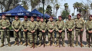 Himno de Chile  Parada Militar Quillota 2022 [upl. by Ramos]