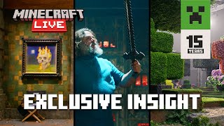 Minecraft Live 2024 A MINECRAFT MOVIE  EXCLUSIVE INSIGHT [upl. by Amalita]