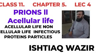 PRIONS CHAPTER 5 IST YEAR ACELLULAR LIFE [upl. by Akeim]