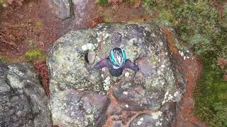 Looking for boulders in Fontainebleau [upl. by Nerraj]