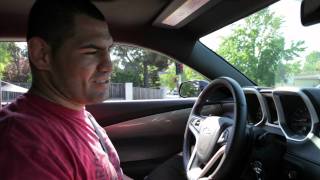 Cain Velasquez  2012 Camaro SS Test Drive [upl. by Abehsat]