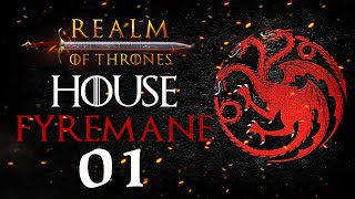 HOUSE OF THE DRAGON The Lost Targaryen  Realm of Thrones Mod  Mount amp Blade II Bannerlord 1 [upl. by Partridge]