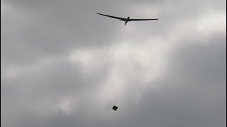 Gliders Launched by Winch amp Aerotow at London Gliding Club [upl. by Douty]