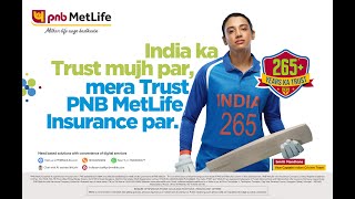 265 Years ka Trust with Smriti Mandhana  PNB MetLife  20Sec [upl. by Ellon865]