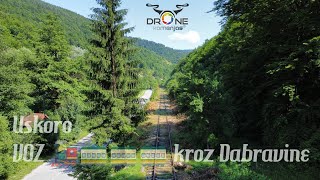 Voz kroz Dabravine uskoro PRUGA ČISTA  dron dji mini2 kamenjasdrone [upl. by Leahcar694]