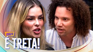 MAYCON E YASMIN BRUNET DEBATEM APÓS FORMAÇÃO DE PAREDÃO 😲  BBB 24 [upl. by Yllek]