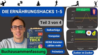 Die Ernährungshacks für ein gesünderes Leben mit dem GlukoseTrick  Teil 3 [upl. by Nocaj]