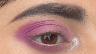 Pink Valentines Day Eye Makeup Tutorial  pink eye makeup tutorial  hot pink eyeshadow tutorial [upl. by Krantz346]