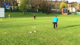 Cricket Fielding Drill for Inner Ring Stopping and Backing Up [upl. by Aksel]