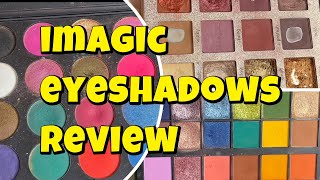 imagic eyeshadow review [upl. by Melessa450]