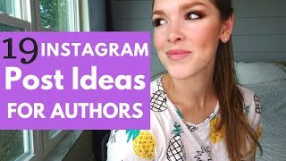 19 Instagram Post Ideas For Authors [upl. by Petrine]