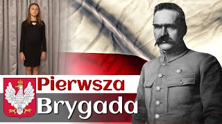 Pierwsza Brygada  Lena Sobczyk  Polskie piosenki patriotyczne  podkład Jangok [upl. by Oned]