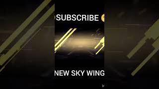 WINGED AURA NEW SKYDIVE ANIMATION NEW FATED WHEEL EVENT  freefire tgr aman shorts [upl. by Brittaney]