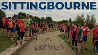 Sittingbourne parkrun 371  Sittingbourne Striders Takeover 4K [upl. by Hoskinson]