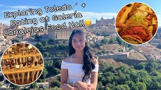 EXPLORING TOLEDO  EATING AT GALERIA CANALEJAS FOOD HALL [upl. by Pineda543]