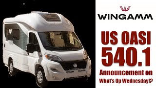 Special Announcement Wingamm US Oasi 5401 on What’s Up Wednesday Travel Show [upl. by Hanauq571]