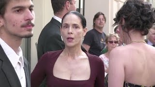 Exclusive Brazilian superstar Sonia Braga and the Cast of Aquarius leaving the V [upl. by Amado]