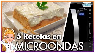 ✅ 5 RECETAS Aperitivos FÁCILES y RÁPIDAS 😲🚀 en MICROONDAS Sin Plato Grandheat 2300 de CECOTEC 👍 [upl. by Namyaw]