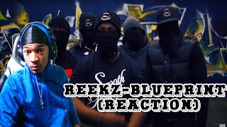 Reekz  Blueprint  ReekzMB TeamRaw  Link Up TV  American Reaction [upl. by Aicittel]