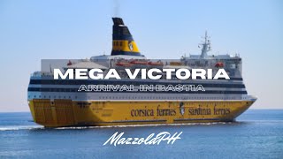 MEGA VICTORIA  Arrival in BASTIA [upl. by Occor]