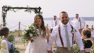 Upbeat Waterfront Wedding  Semiahmoo Resort  Talicia amp Caleb [upl. by Maxey]