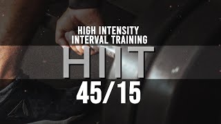 HIIT 45 sec workout  15 sec rest 3 [upl. by Hgielak587]