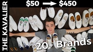 The Luxury Sneaker Buying Guide  Common Projects Stan Smith Oliver Cabell Greats Suit Supply [upl. by Nivrem]