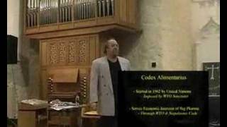 Codex Alimentarius Lecture by Ian R Crane  6 of 9 [upl. by Nollie]