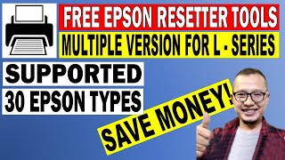 How To Reset Epson Printer quotWASTE INK PADquot with Free Resetter Adjustment Program [upl. by Pier856]