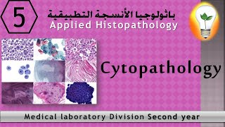 Applied Histopathology 5 Cytopathology تجهيز عينات الخلايا [upl. by Metah573]