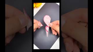 Easy paper design cutting 😍✂️ [upl. by Eerdna506]