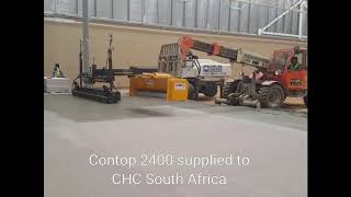 Contop 2400 dry shake topping spreader [upl. by Enajyram535]